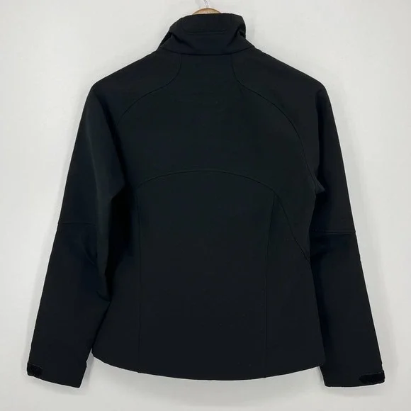Patagonia Jacket Women's Size S Black Full Zip Company Logo‎ Fleece Lined - Picture 7 of 10